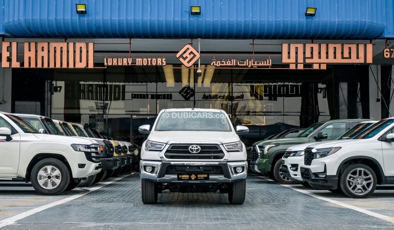 تويوتا هيلوكس TOYOTA HILUX DC 2.7L GLXS-V A/T 4X4 (PETROL) MY24.