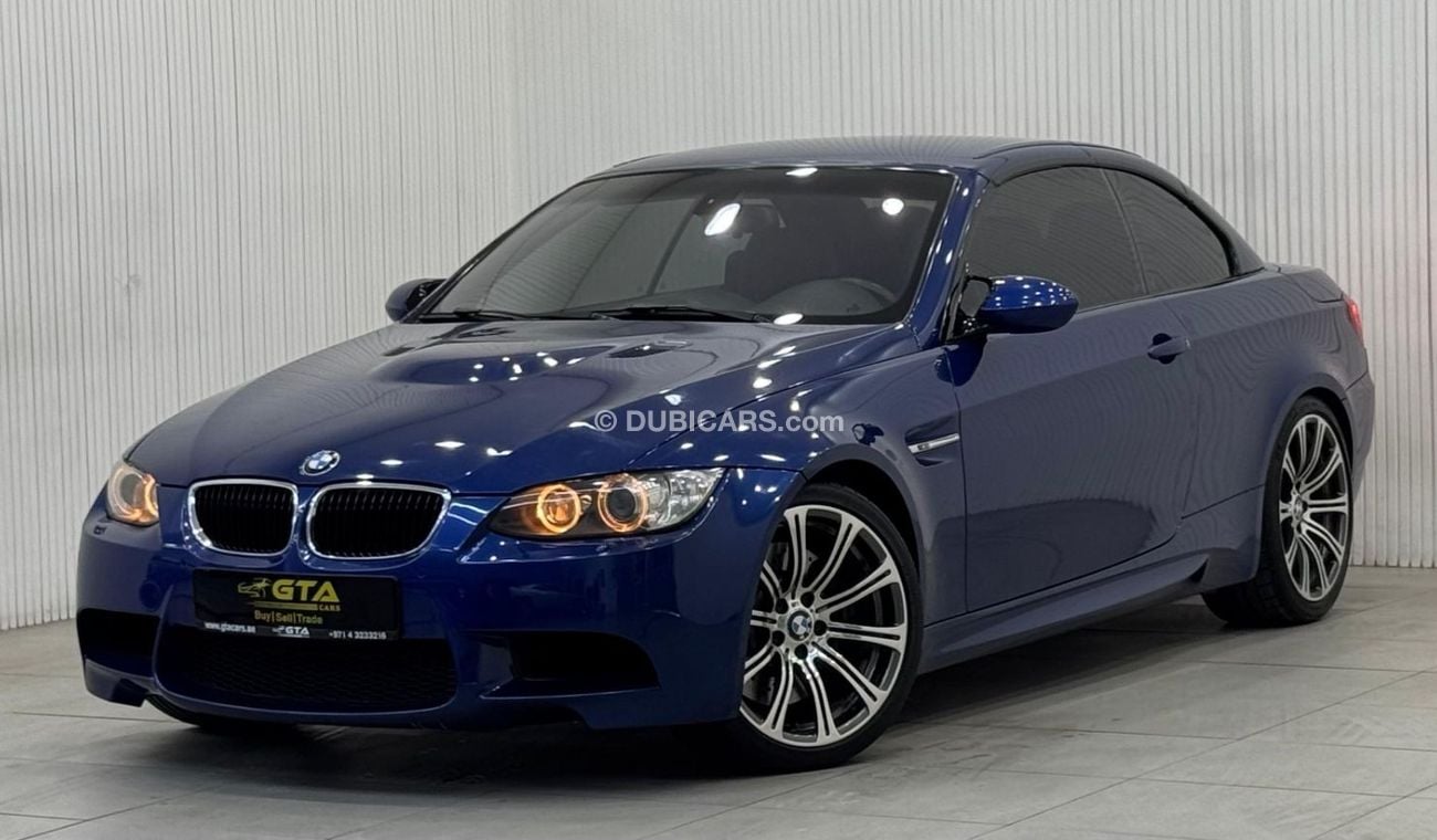 بي أم دبليو M3 2011 BMW M3 Convertible E93 (Lemans Blue Color), Full Service History, Excellent Condition, GCC