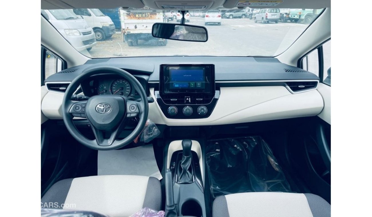 تويوتا كورولا TOYOTA COROLLA 1.6L BASIC OPTION GCC SPECS 2024 MODEL EXPORT PRICE 66000 AED