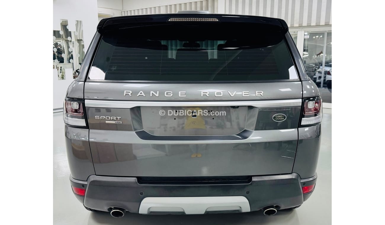 Land Rover Range Rover Sport GCC .. FSH .. V6 .. HSE .. 7 Seats .. DVD .. Top Range