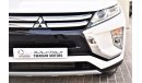 Mitsubishi Eclipse Cross AED 959 PM | 1.5L GLX GCC DEALER WARRANTY