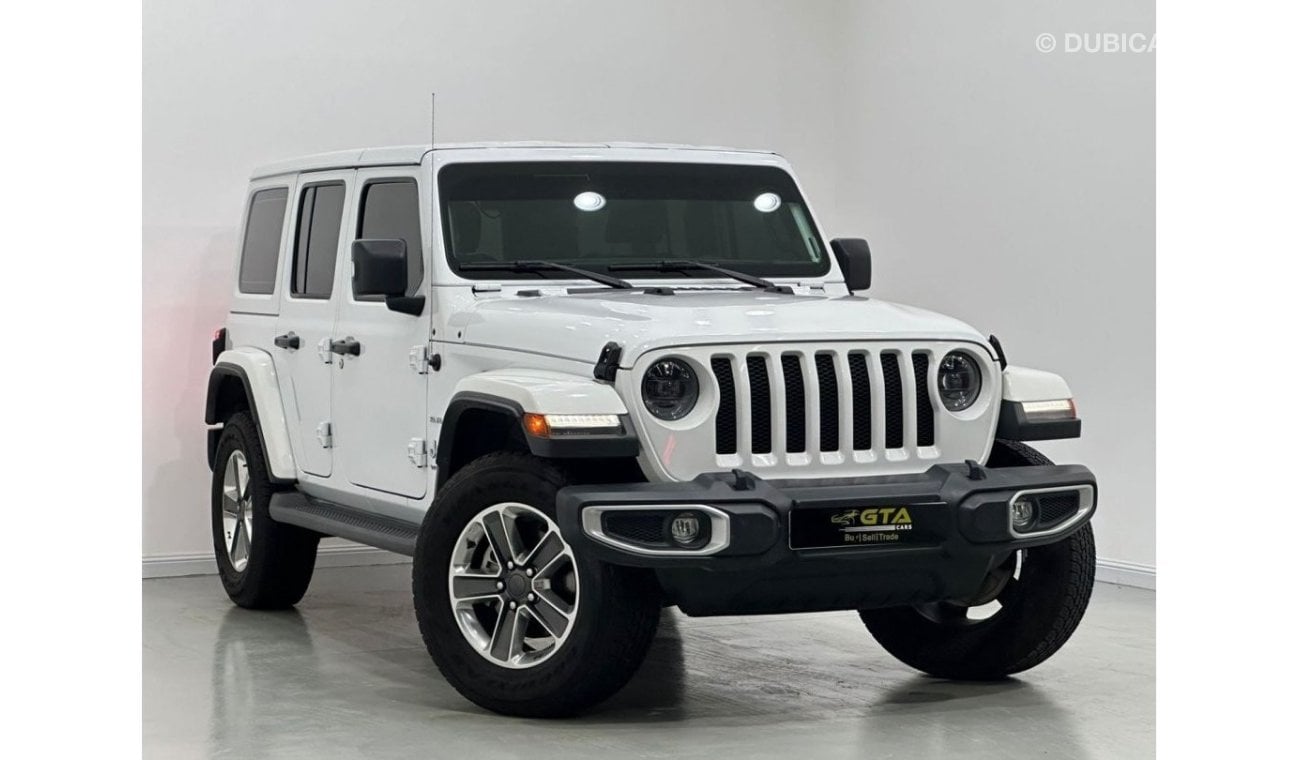 جيب رانجلر 2023 Jeep Wrangler Unlimited Sahara, April 2028 Jeep Warranty + Service Pack, Low Kms, GCC