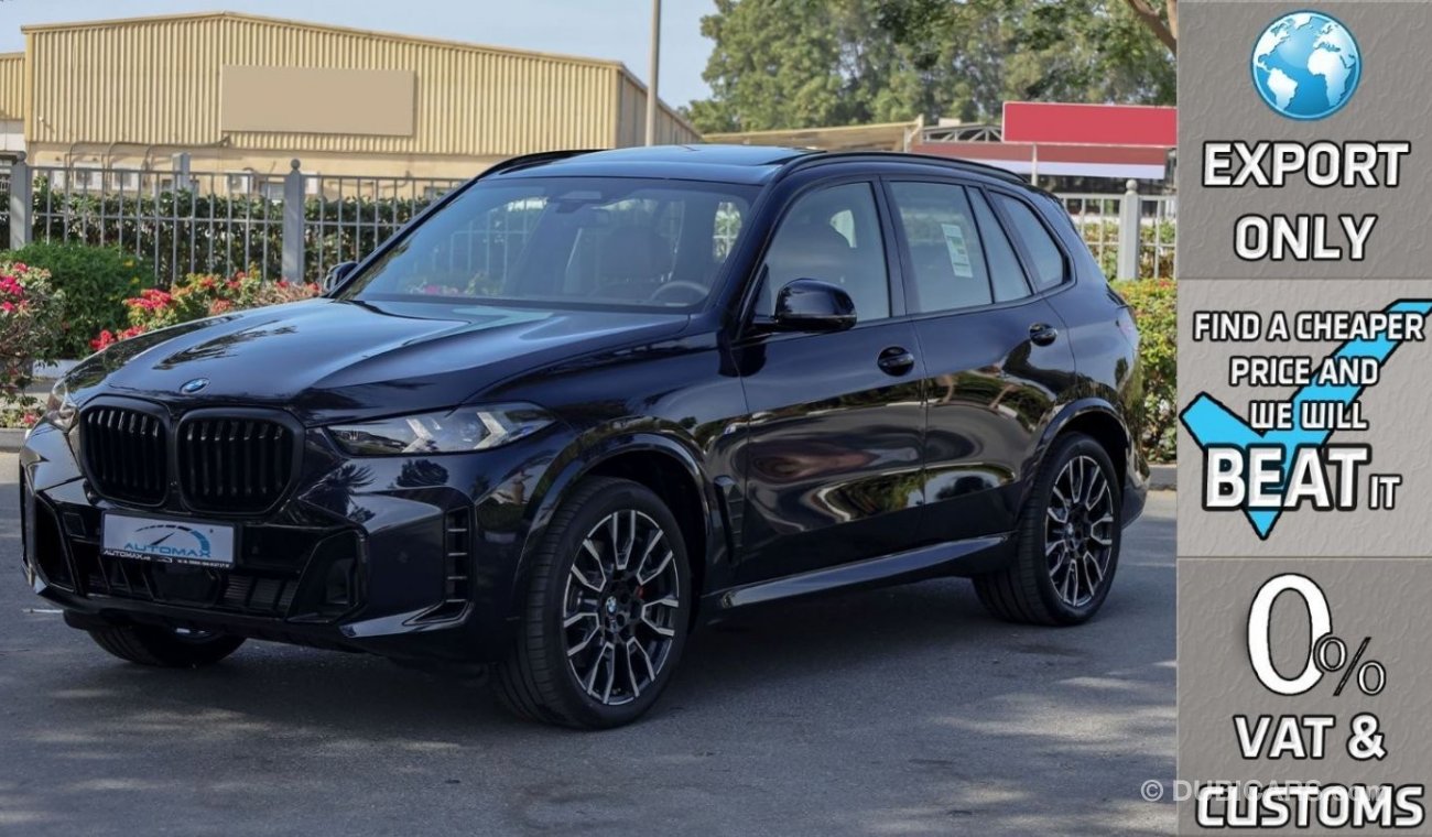 New BMW X5 XDrive 40i 3.0L AWD , 2024 GCC , 0Km , (ONLY FOR EXPORT