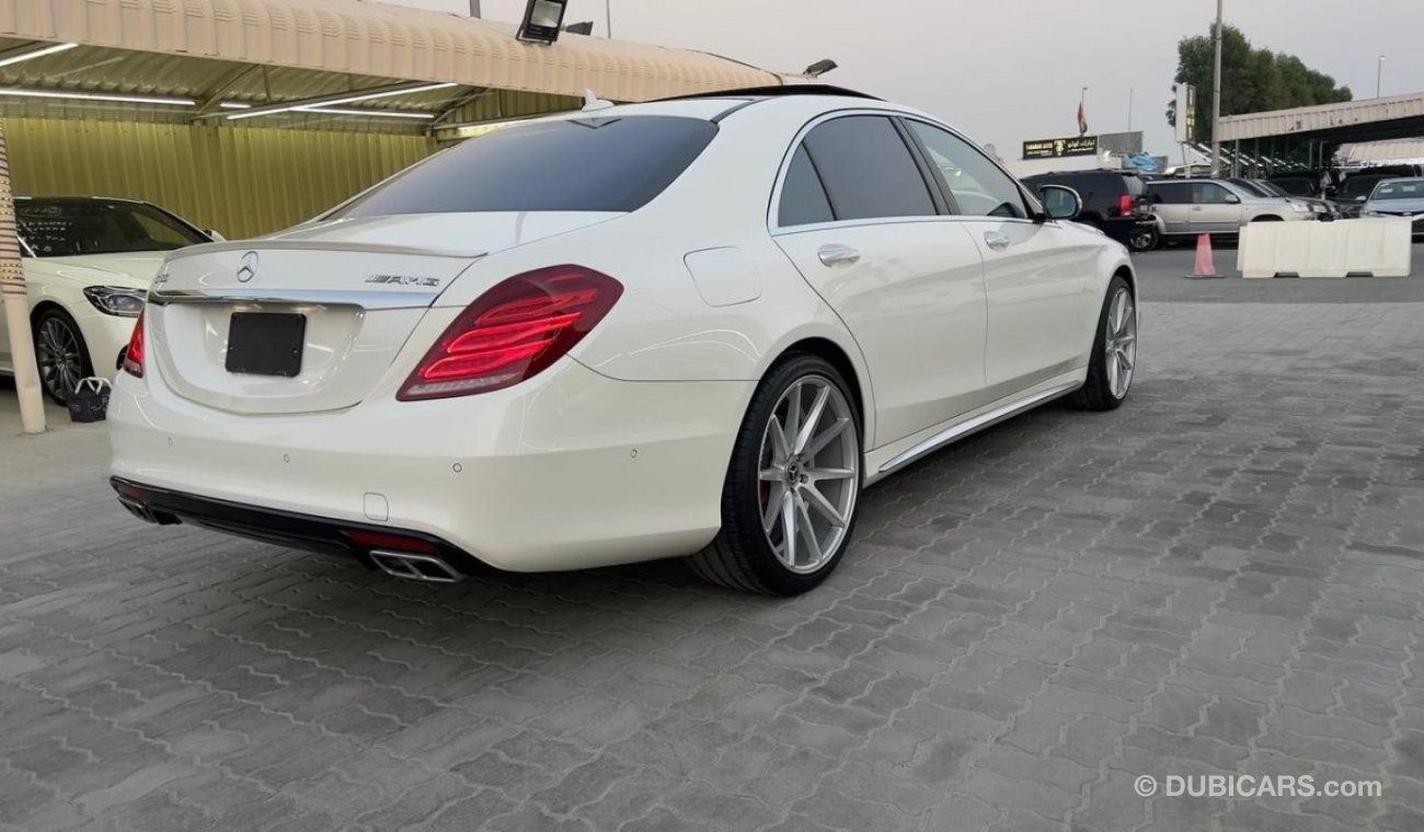 مرسيدس بنز S 550 S550L /// KIT S65 AMG وارد اليابان اوراق جمارك قمة النظافة