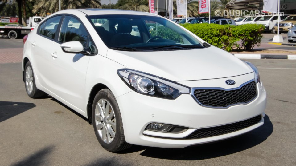 Kia Cerato for sale: AED 39,900. White, 2014