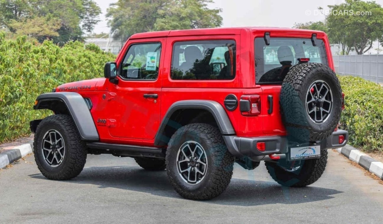 جيب رانجلر Rubicon V6 3.6L 4X4 , 2024 GCC , 0Km , With 3 Years or 60K Km Warranty @Official Dealer