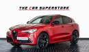 Alfa Romeo Stelvio 2023-ALFA ROMEO STELVIO VELOCE Q4-GCC-FSH WITH GARGASH-WARRANTY AND SERVICE CONTRACT TILL 2028 Poste