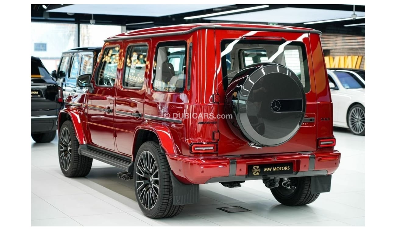 مرسيدس بنز G 63 AMG Mercedes-Benz G63 | 2025 GCC 0km | Agency Warranty | AMG | 22 Inch Rims | Double Night Package