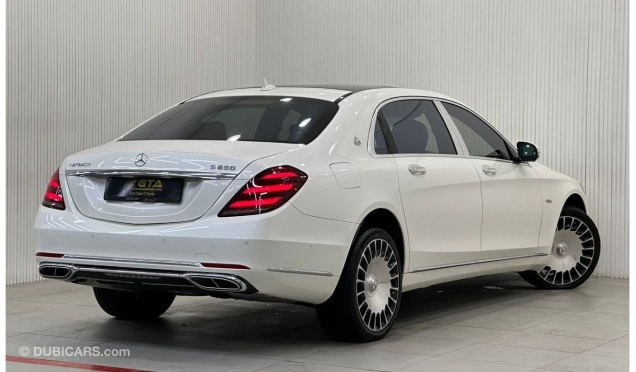 Mercedes-Benz S600 Maybach 2018 Mercedes-Benz S650 Maybach, 1 Year Warranty, Full Gargash Agency Service History, GCC