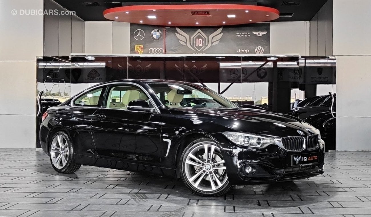 BMW 420i Sport Line AED 1,000 P.M | 2017 BMW 420i COUPE | UNDER WARRANTY | SPORT-LINE | SUNROOF | GCC |