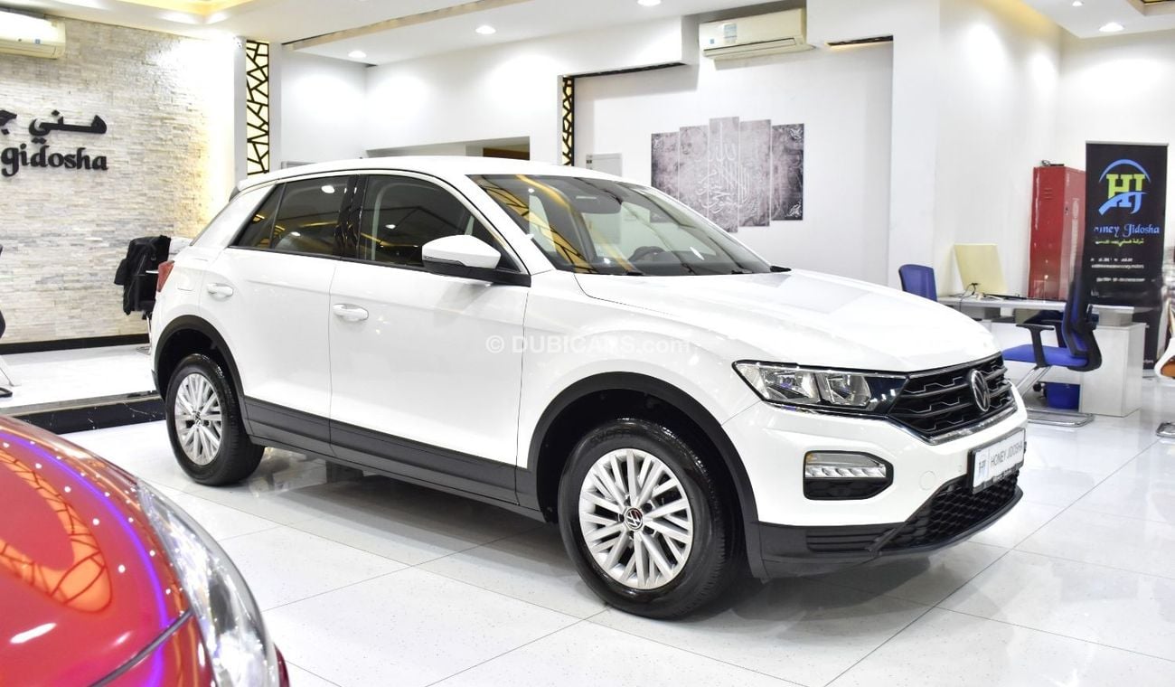 فولكس واجن T ROC EXCELLENT DEAL for our Volkswagen T-ROC ( 2021 Model ) in White Color GCC Specs