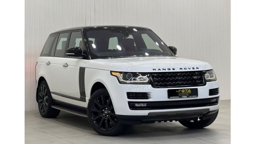 لاند روفر رانج روفر فوج إس إي سوبرتشارج 2017 Range Rover Vogue SE Supercharged, Warranty, Service History, Fully Loaded, GCC