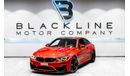 BMW M4 Std 2018 BMW M4, In Warranty, M Performance Exhaust, M Performance Exterior Carbon, Low KMs, GCC