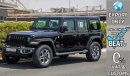 Jeep Wrangler Unlimited Sahara V6 3.6L 4X4 , 2023 GCC , 0Km , (ONLY FOR EXPORT) Exterior view