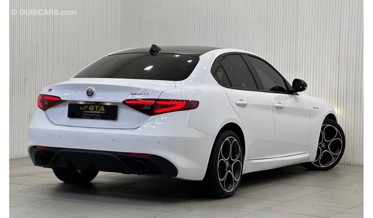 Alfa Romeo Giulia 2023 Alfa Romeo Giulia Veloce, Dec 2027 Agency Warranty + Service Package, Full Service History, GCC