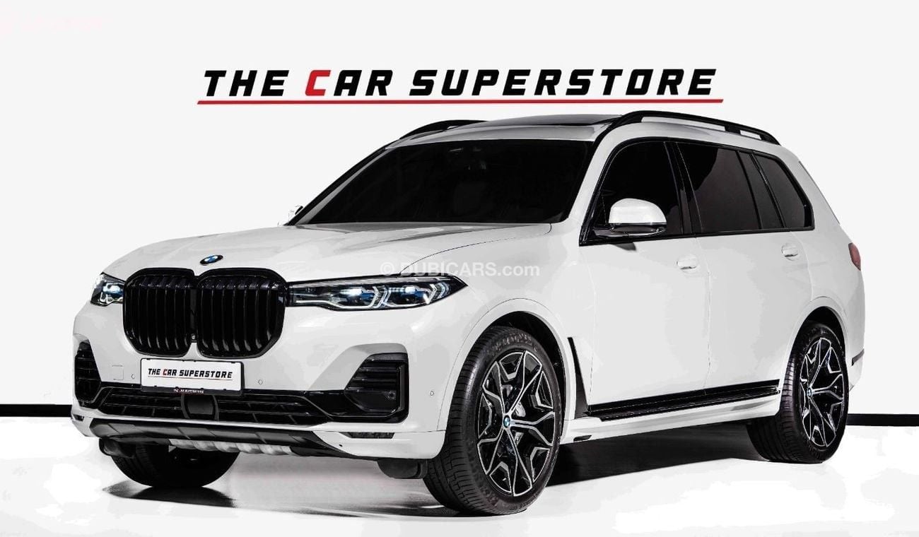 BMW X7 XDrive40i 3.0L 2019-BMW X7 40i XDRIVE INDIVIDUAL 7 SEATS-GCC-FSH-SERVICE CONTRACT AND WARRANTY TILL