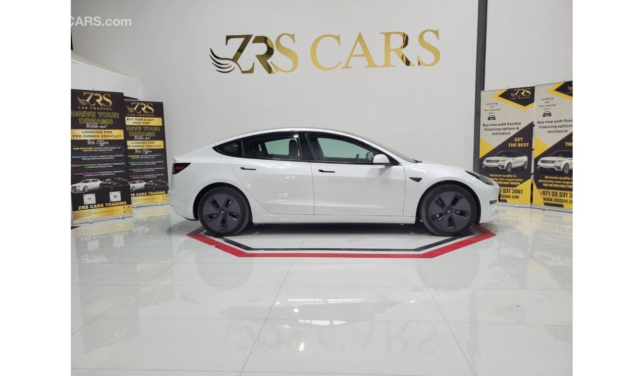 تسلا موديل 3 AED 2,200 P.M | 2022 TESLA MODEL 3 | DUAL MOTOR LONG RANGE | TESLA WARRANTY SERVICE CONTRACT |