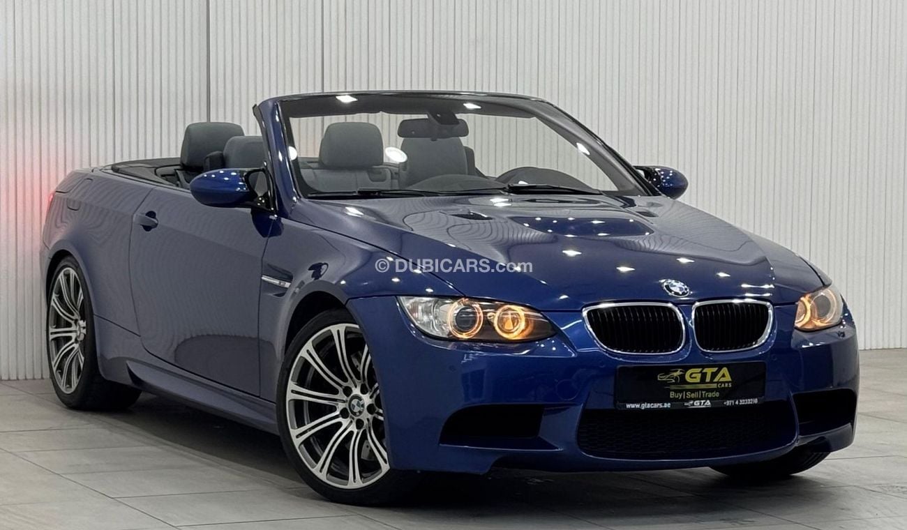 بي أم دبليو M3 2011 BMW M3 Convertible E93 (Lemans Blue Color), Full Service History, Excellent Condition, GCC