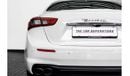 Maserati Ghibli Std 2019 - MASERATI GHIBLI - GCC - WARRANTY AVAILABLE - FULL AGENCY HISTORY - IMMACULATE CAR