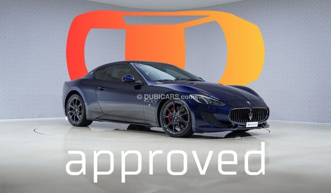 Maserati Granturismo 4.7 S - AED 4,835 P/M - 1 Year Warranty