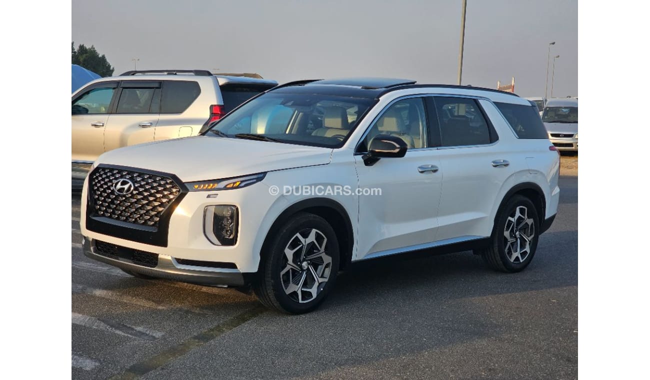 Hyundai Palisade 2022 Model Full option 4x4 , sunroof and trunk automatic