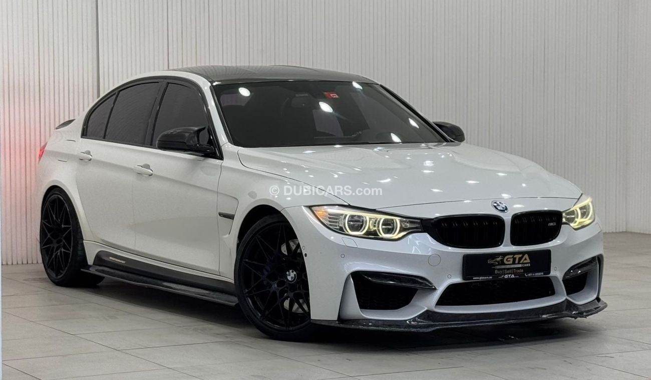 BMW M3 Std 3.0L 2016 BMW M3, Service Contract, Full Service History, Carbon Fiber Package, Excellent Condit