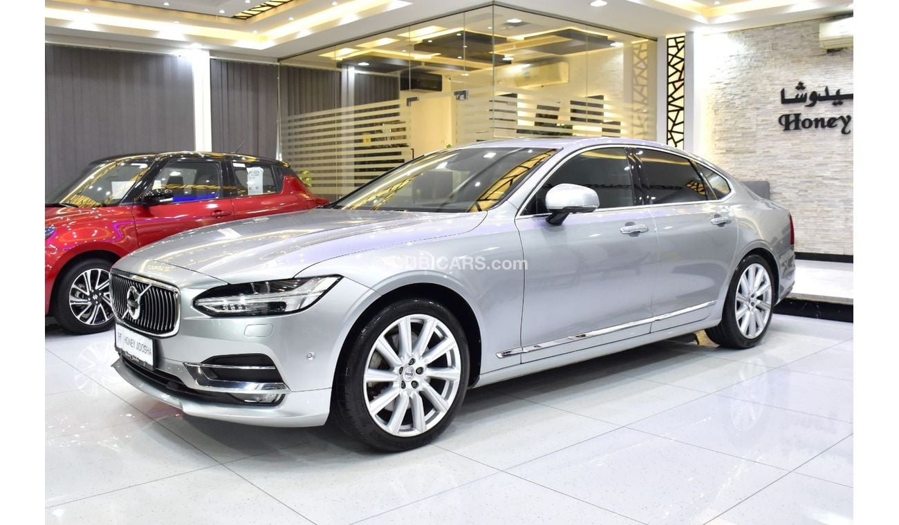 فولفو S90 EXCELLENT DEAL for our Volvo S90 T6 AWD ( 2018 Model ) in Silver Color GCC Specs