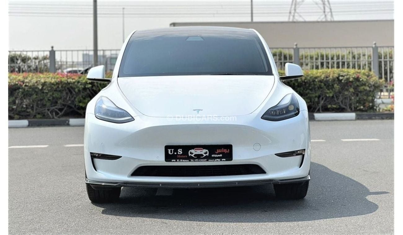 Tesla Model Y TESLA MODEL Y LONG RANGE DUAL MOTORS 4WD 2022 GCC WITH TESLA WARRANTY IN MINT CONDITION