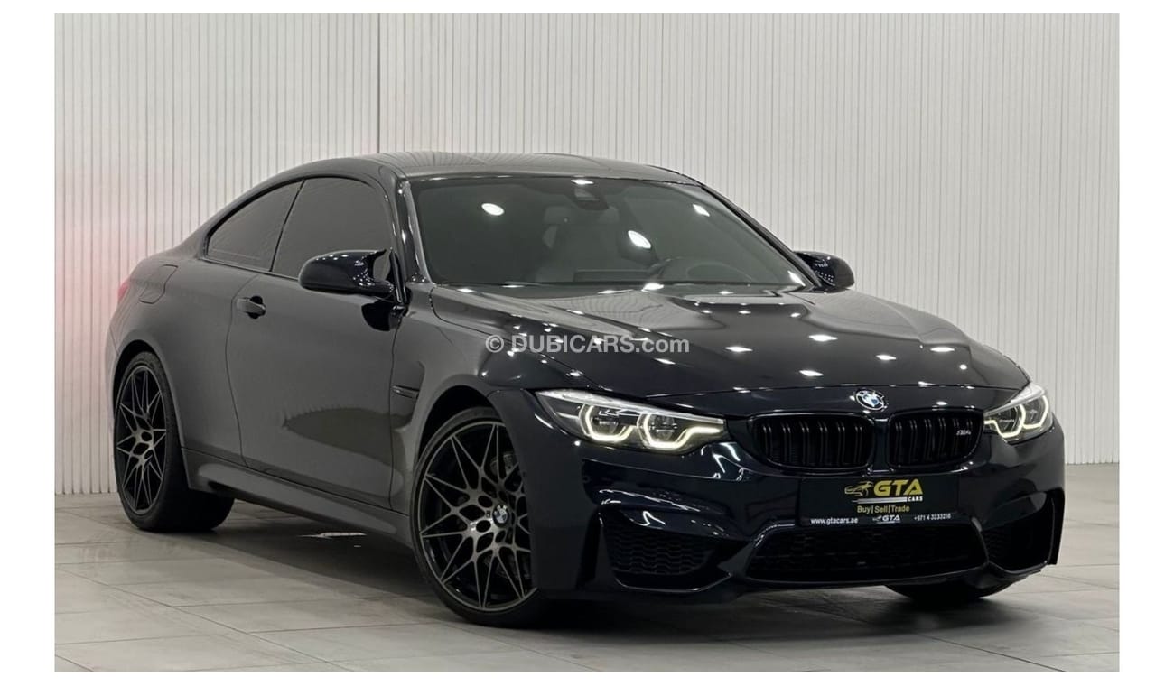 BMW M4 2019 BMW M4 Competition, March 2025 BMW Warranty + Service Contract, FSH, Low Kms, GCC