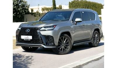 Lexus LX600 F Sport 3.5L AED 7,440 PM | LEXUS LX 600 F Sport | 3.5TC V6 | GCC | 0% DP | UNDER WARRANTY | PRISTIN