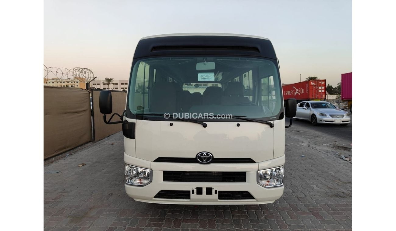 تويوتا كوستر 2024 Toyota Coaster High-Roof 23-Seater 4.0L 4-Cyl Turbo Diesel M/T RWD (Auto Closing Door) Export O