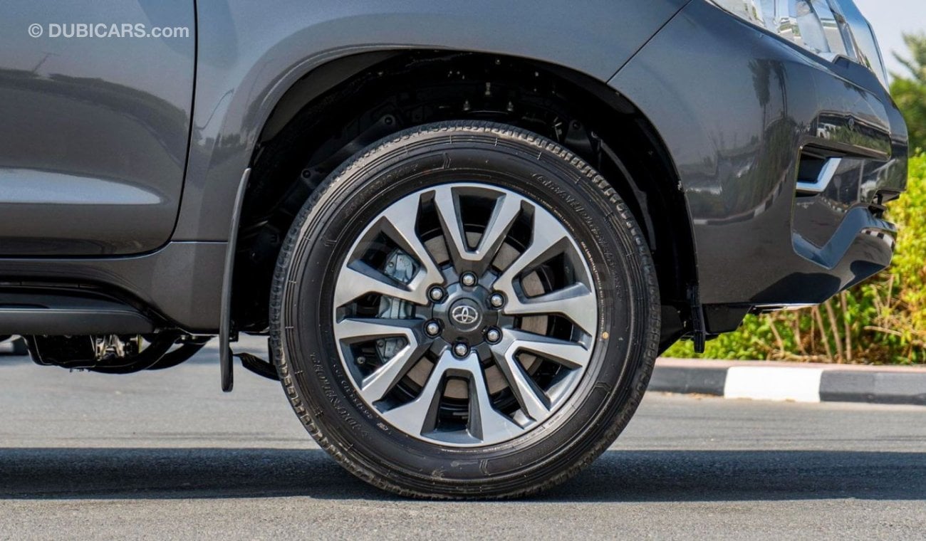 Toyota Prado GXR 4.0L PETROL TIRE BACK: BRAND-NEW (WITH AL FUTTAIM WARRANTY)