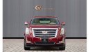 Cadillac Escalade Platinum Std GCC Spec - With Warranty and Service Contract