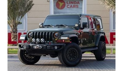 جيب رانجلر Unlimited Sahara 3.6L Jeep Wrangler Unlimited Sahara 2021 GCC under Warranty with Flexible Down-Paym