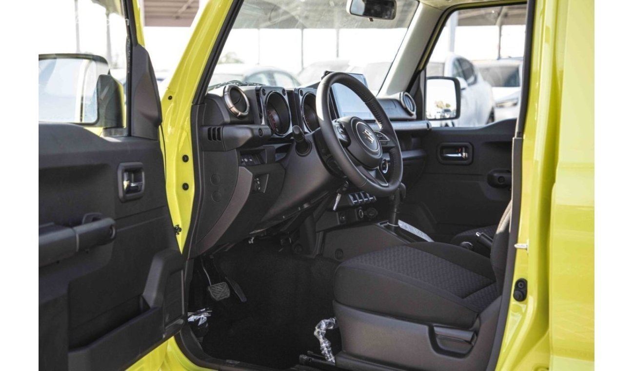Suzuki Jimny 2024 Suzuki Jimny 1.5 GLX - Kinetic Yellow + Black inside Black | Export Only