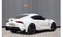 Toyota Supra GR GCC Spec - With Warranty and Service Contract
