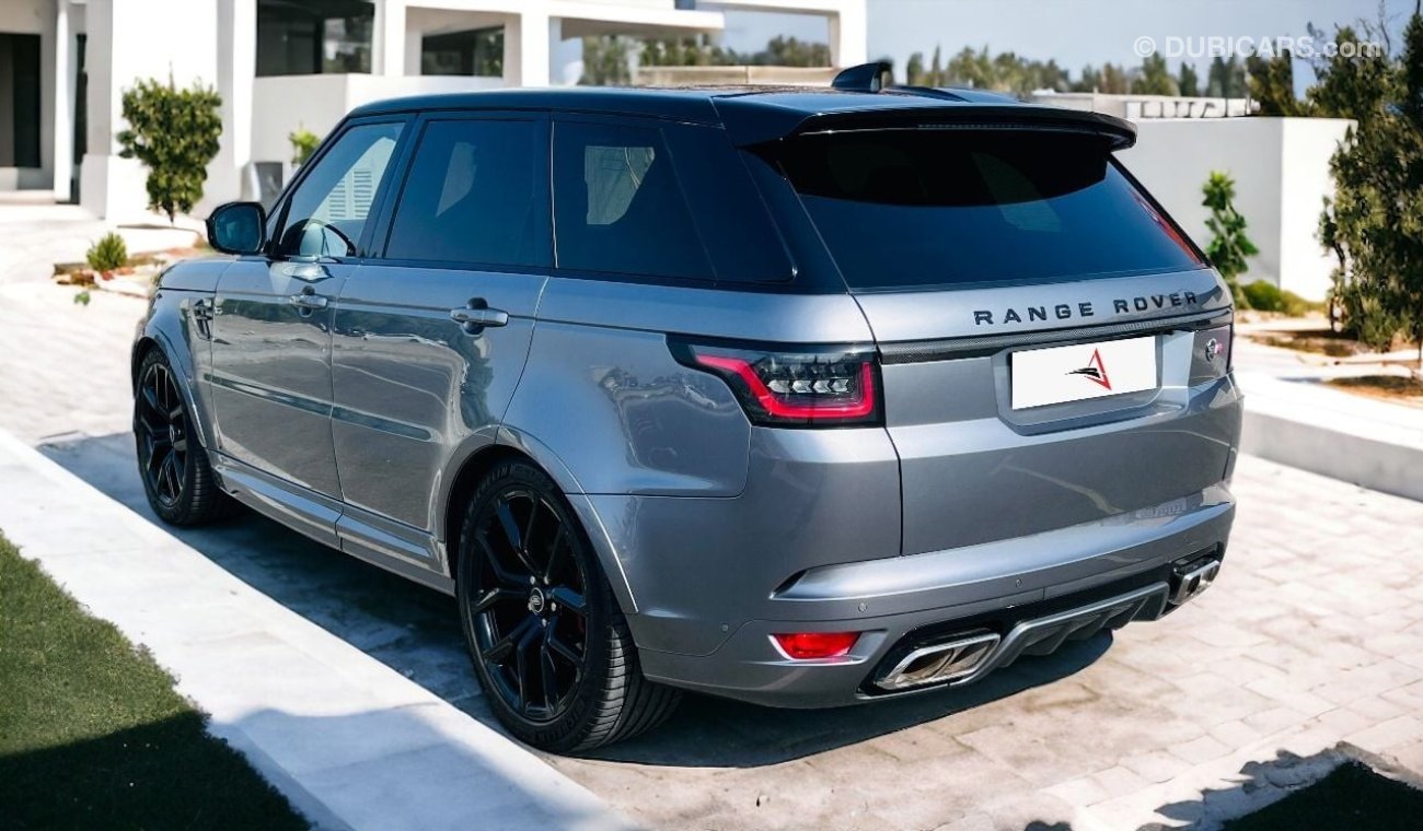 Land Rover Range Rover Sport SVR AED 6,390 PM | SVR CARBON EDITION | UNDER WARRANTY | BRAND NEW CONDITION | LOW MILEAGE