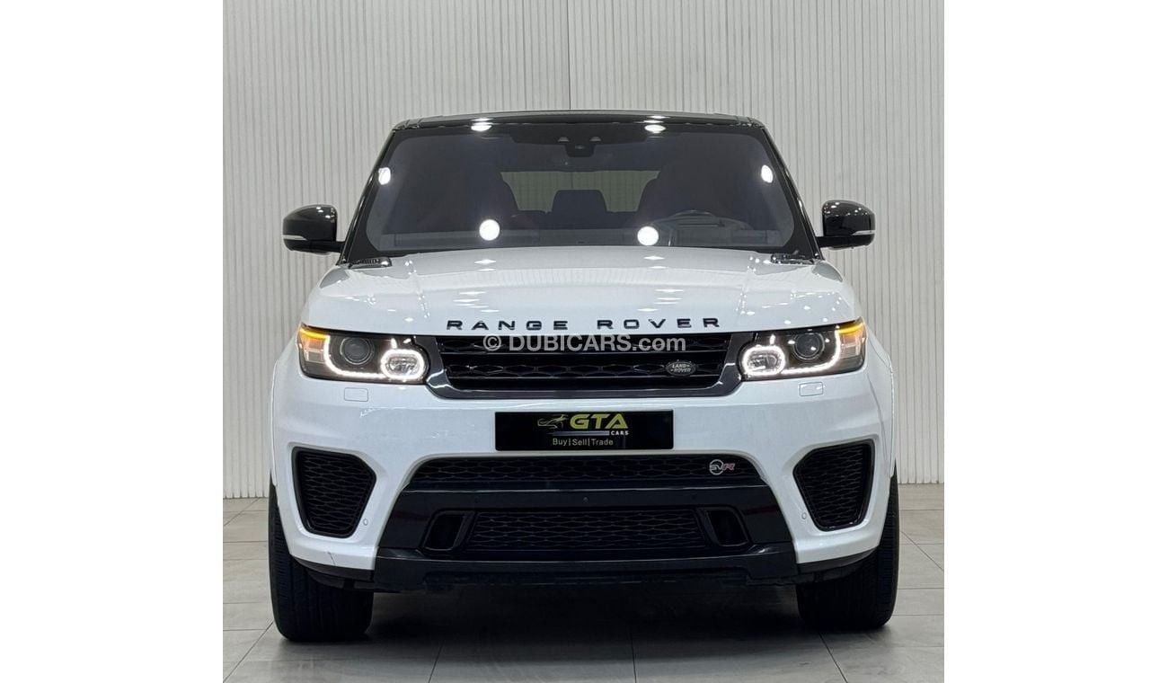 Land Rover Range Rover Sport SVR 5.0L (575 HP) 4WD 2017 Range Rover Sport SVR, Service History, Carbon Fiber Package, G