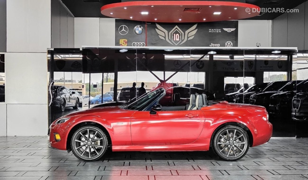 Mazda MX5 Sport AED 2,500 P.M | 2015 MAZDA MX-5 MIATA RF 25TH ANNIVERSARY 2L TURBO | GCC | HARD TOP CONVERTIBL