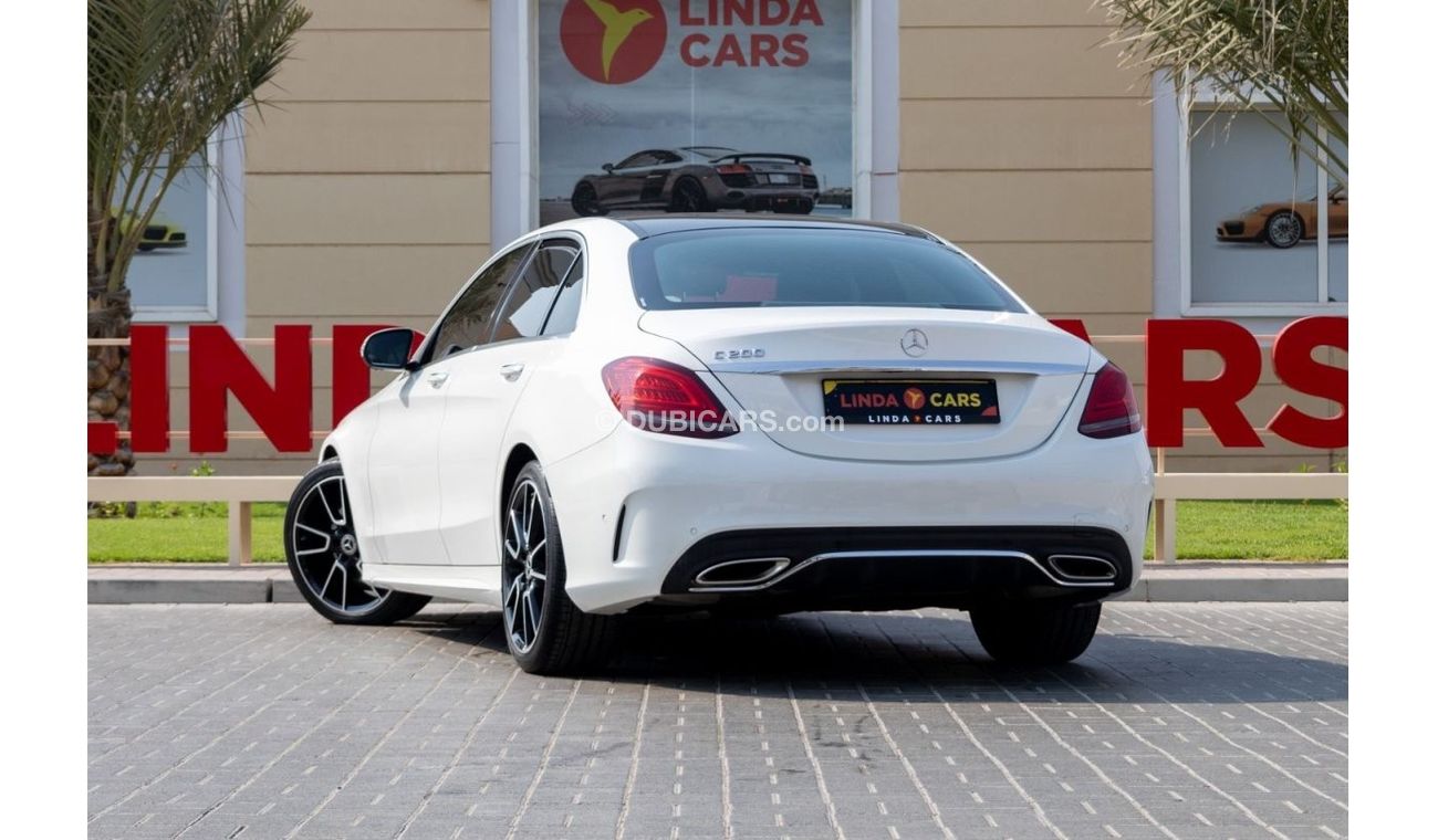 Mercedes-Benz C200 Premium Mercedes-Benz C200 AMG Kit 2020 GCC under Agency Warranty with Flexible Down-Payment.