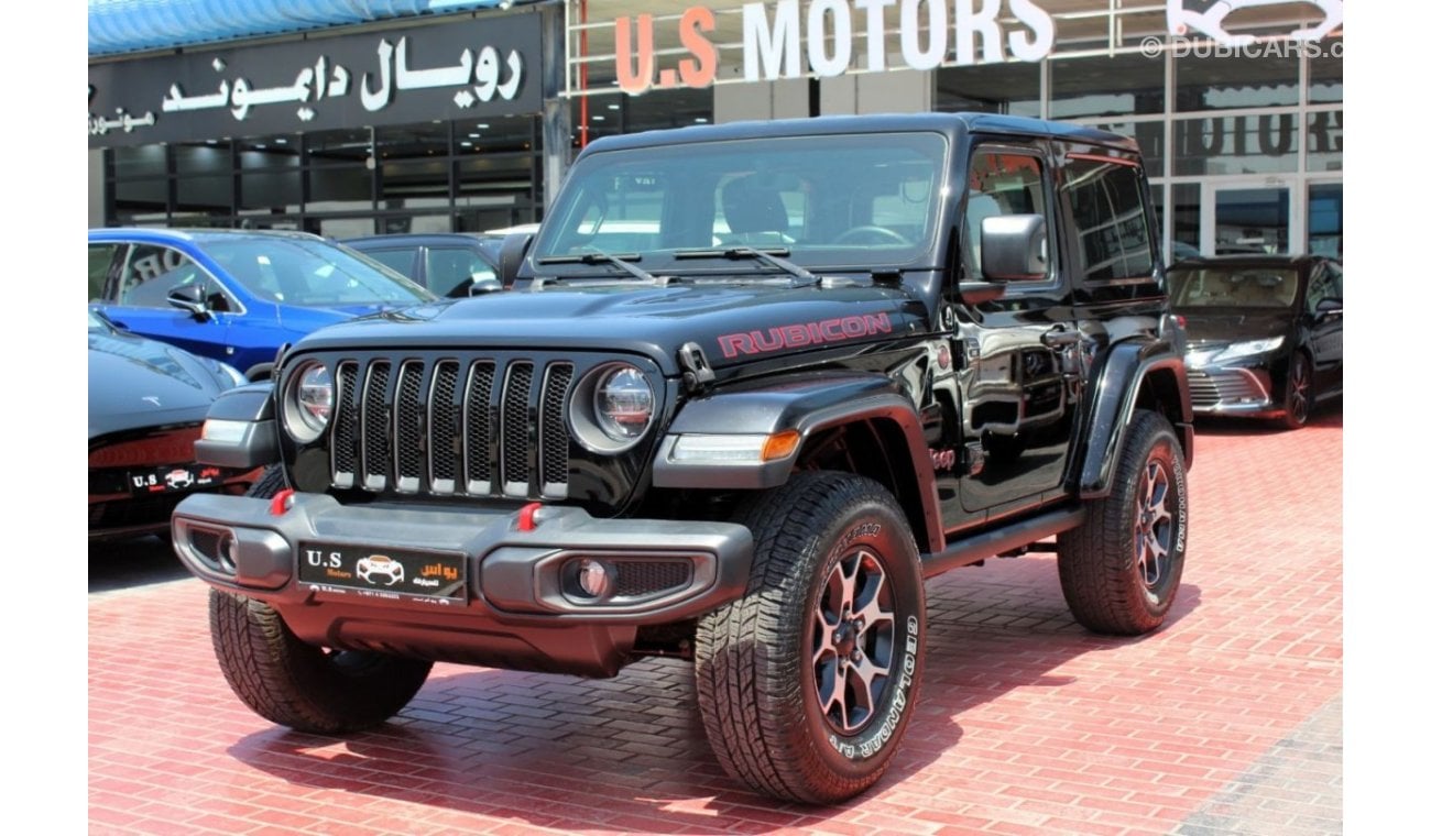 جيب رانجلر JEEP WRANGLER RUBICON 2019 GCC AL FUTTAIM IN MINT CONDITION