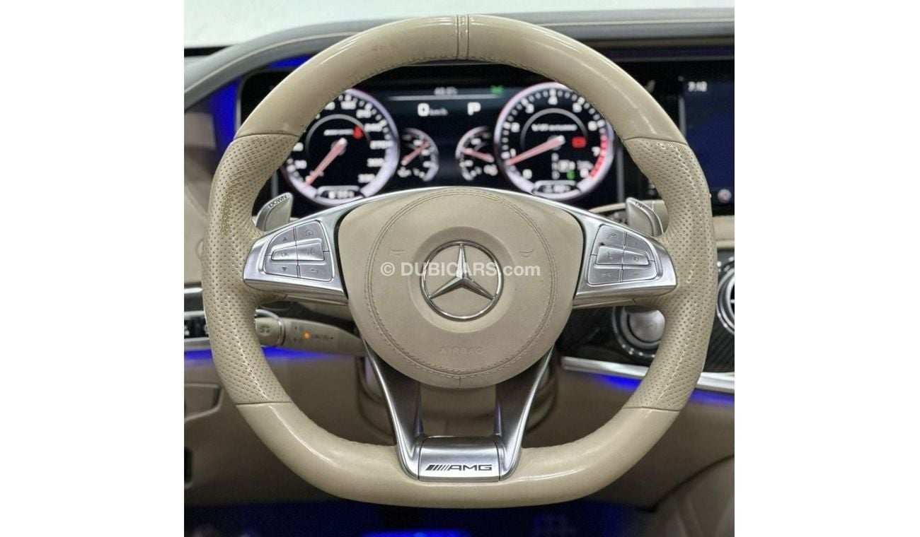 مرسيدس بنز S 63 AMG Std 5.5L 2015 Mercedes Benz S63 4MATIC Brabus Edition, 1 Of 1, Full Service History, Fully Loaded, G