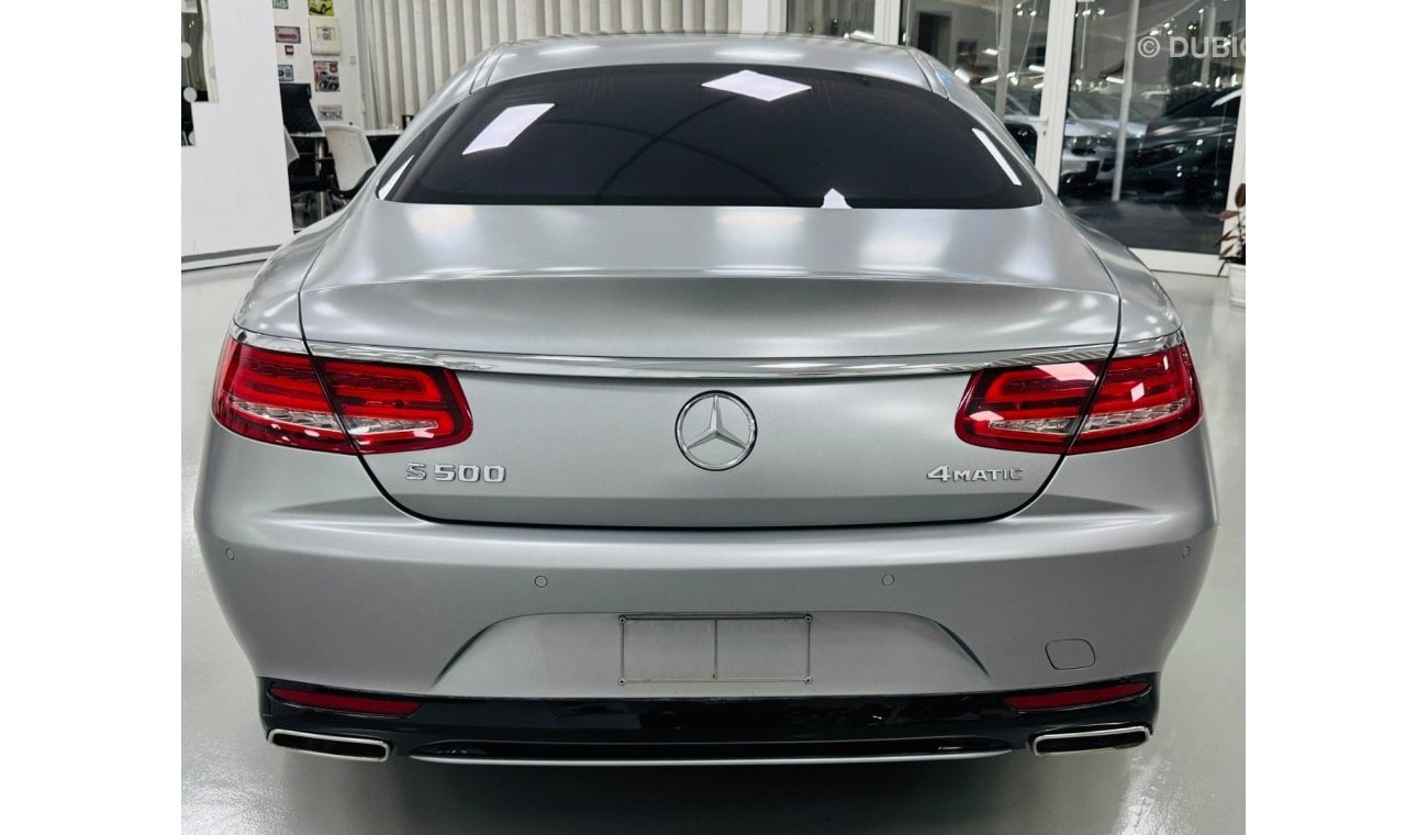 Mercedes-Benz S 500 Coupe GCC .. FSH .. Special Edition .. Original Color .. Brand New Condition