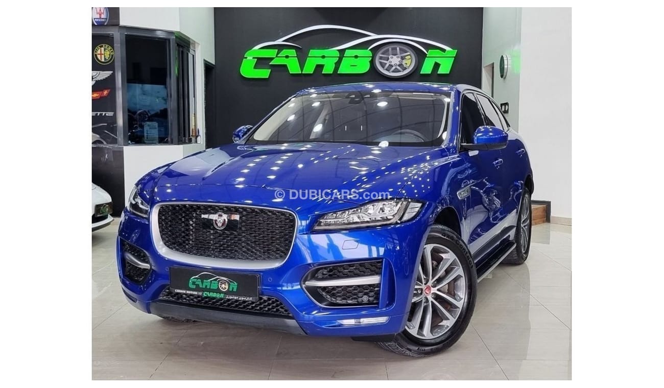 Jaguar F-Pace R-Sport SUMMER PROMOTION JAGUAR F PACE R 2.5T 2019 GCC IN PERFECT CONDITION UNDER AL TAYER WARRANTY