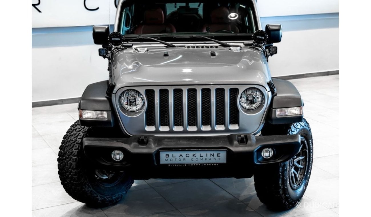 جيب رانجلر صحارى 2021 Jeep Wrangler Sahara, 1 Year Warranty, Full Service History, Low Kms, GCC