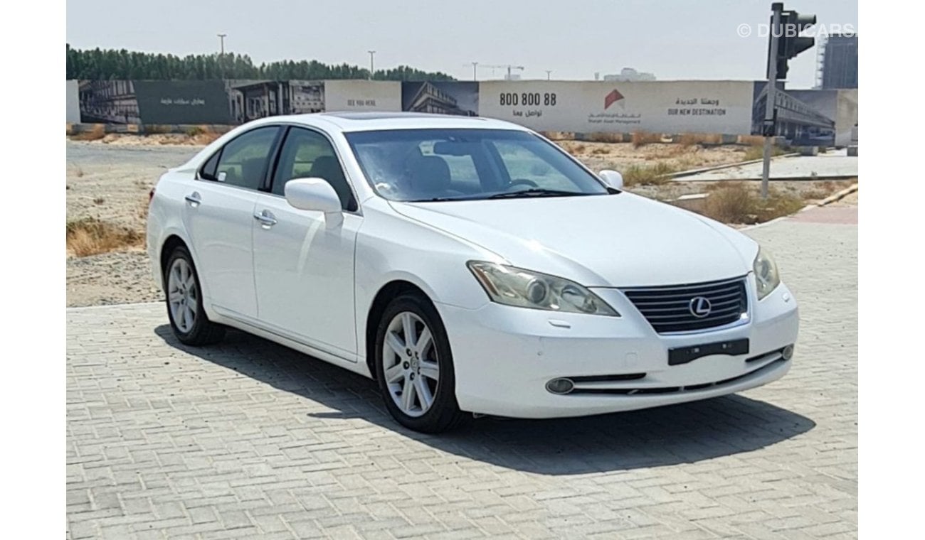 لكزس ES 350 موديل 2008 خليجي فل مواصفات فتحه وجلد ومثبت سرعه