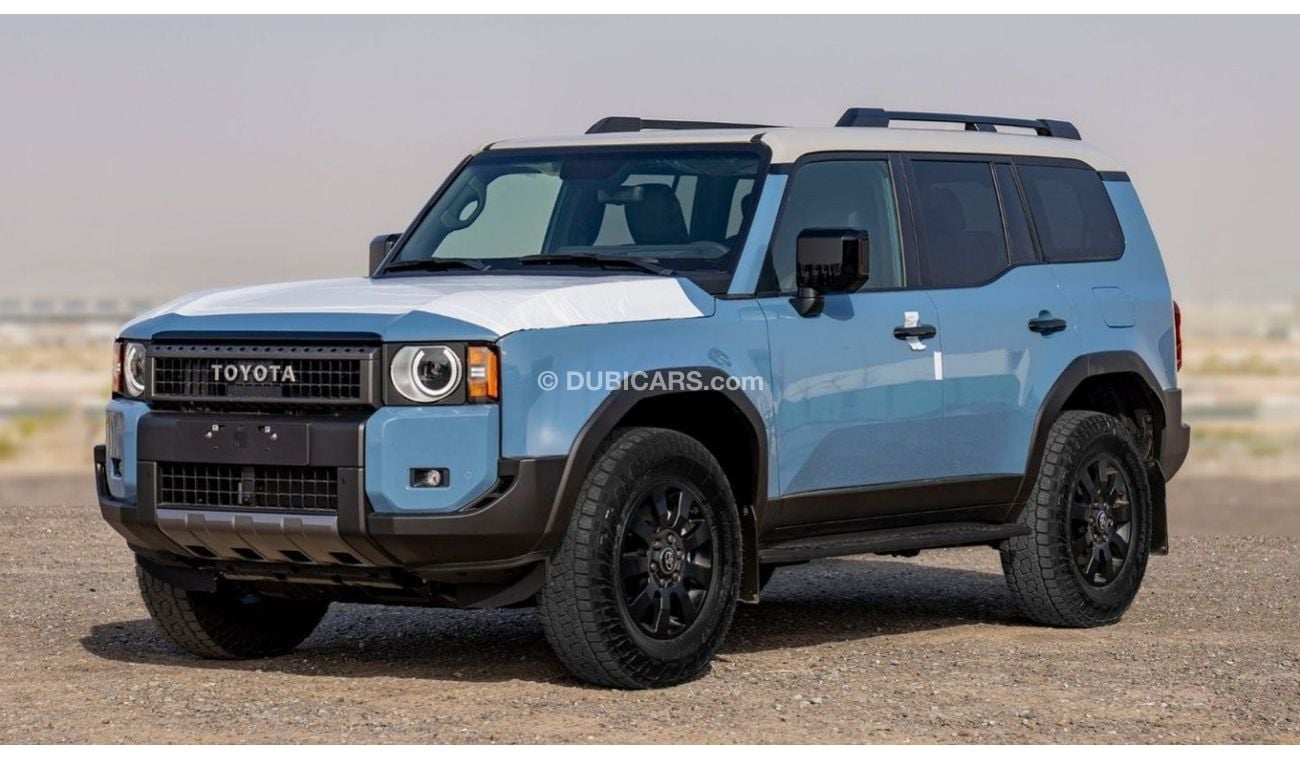 تويوتا برادو TOYOTA PRADO 250 2.8D AT FIRST EDITION MY2024 – BLUE & GREY ROOF