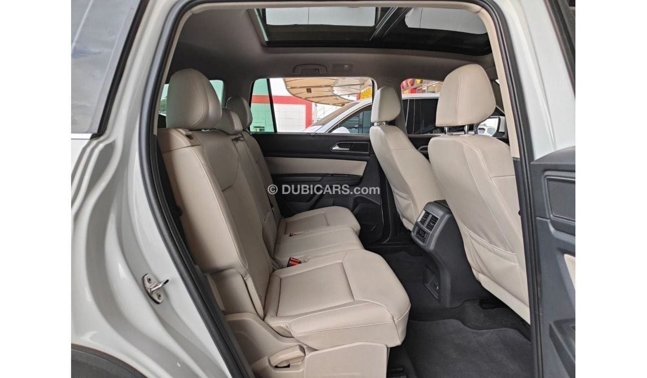 Volkswagen Teramont AED 1,200 P.M | 2019 VOLKSWAGEN TERAMONT SE | UNDER WARRANTY | 4MOTION | 7 SEATS | GCC