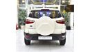 فورد ايكو سبورت EXCELLENT DEAL for our Ford Ecosport 1.5L ( 2021 Model ) in White Color GCC Specs