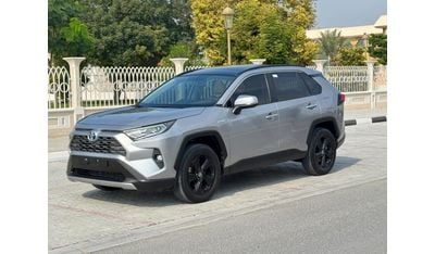 تويوتا راف ٤ TOP OF RANGE 2021 RAV4 Hybrid GCC Free accident,Full option